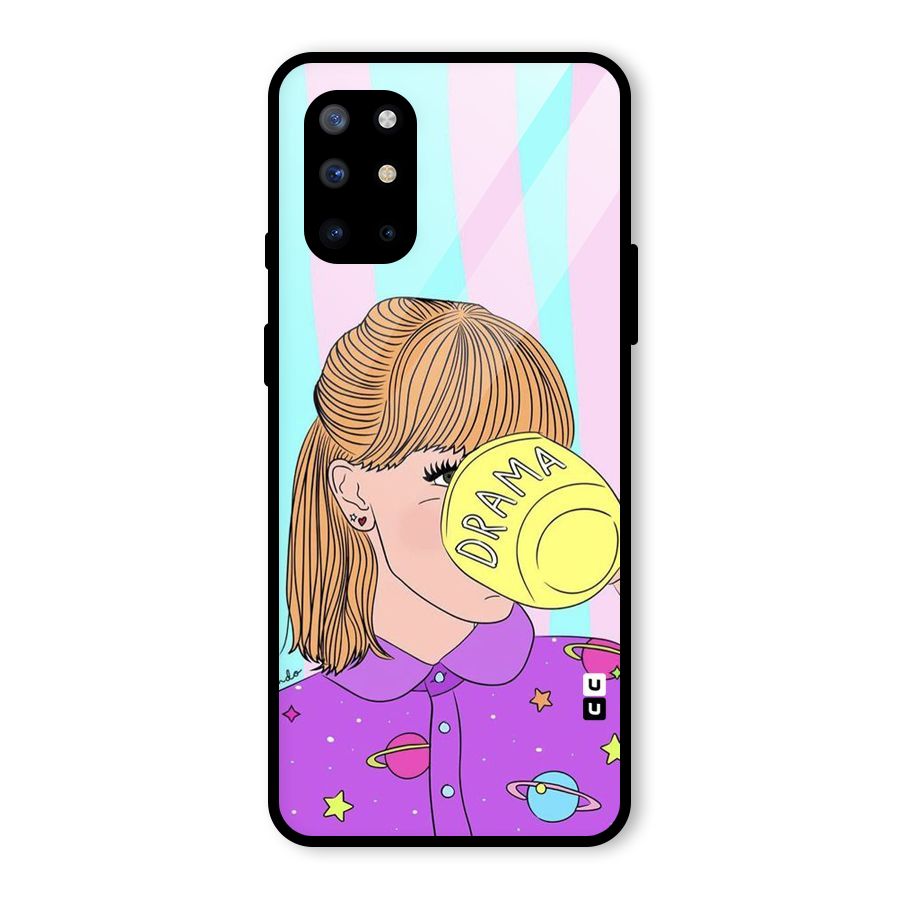 Drama Cup Glass Back Case for OnePlus 8T
