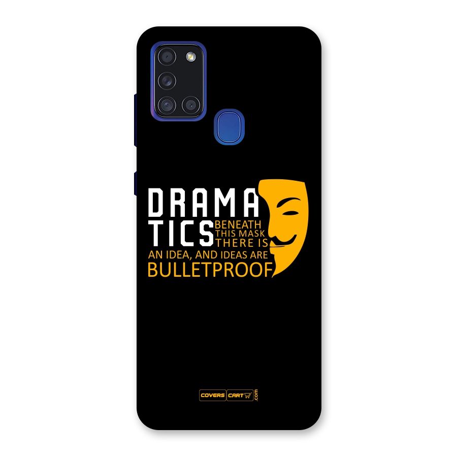 Dramatics Back Case for Galaxy A21s