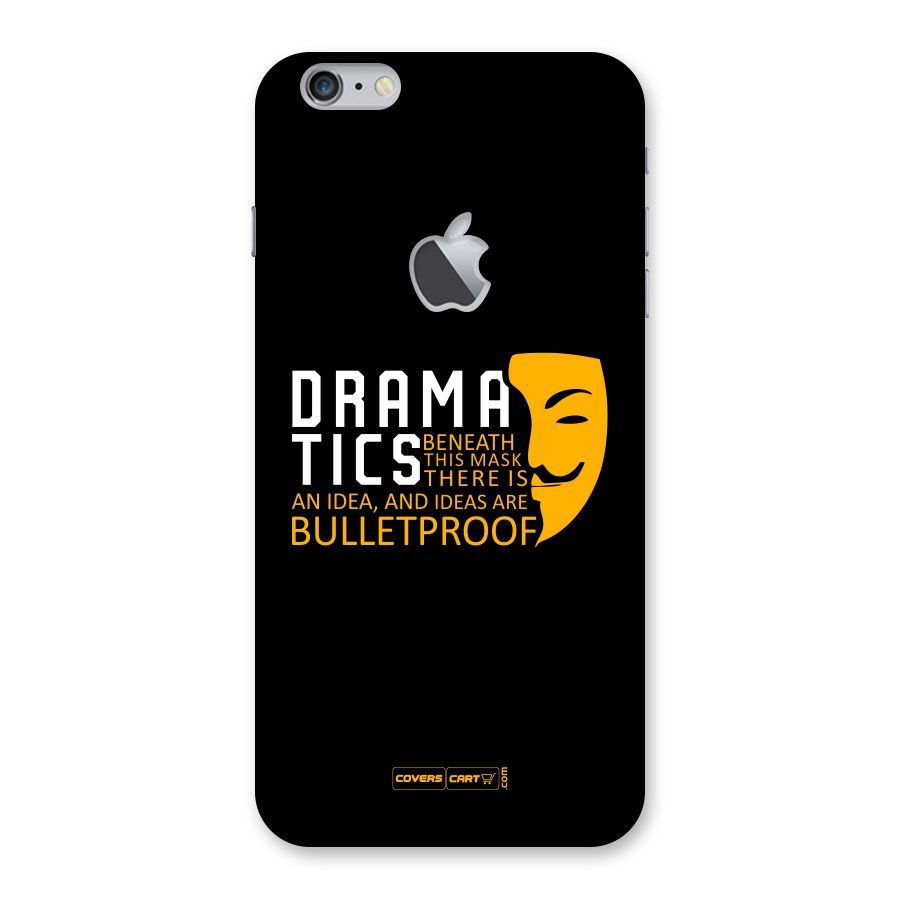 Dramatics Back Case for iPhone 6 Plus 6S Plus Logo Cut
