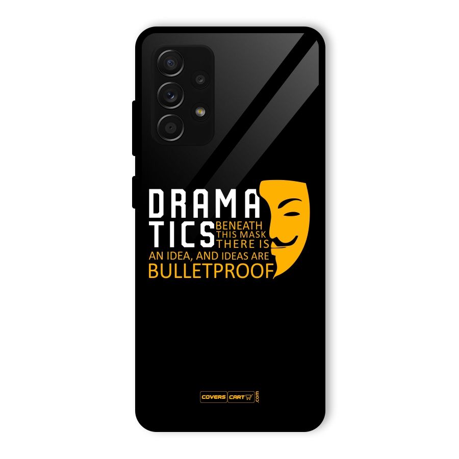 Dramatics Glass Back Case for Galaxy A53 5G