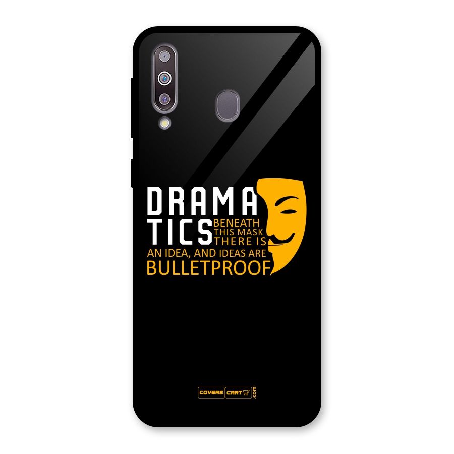 Dramatics Glass Back Case for Galaxy M30