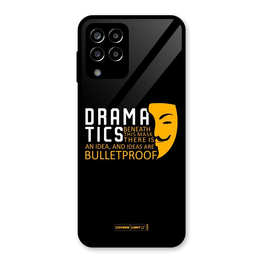 Dramatics Glass Back Case for Galaxy M33
