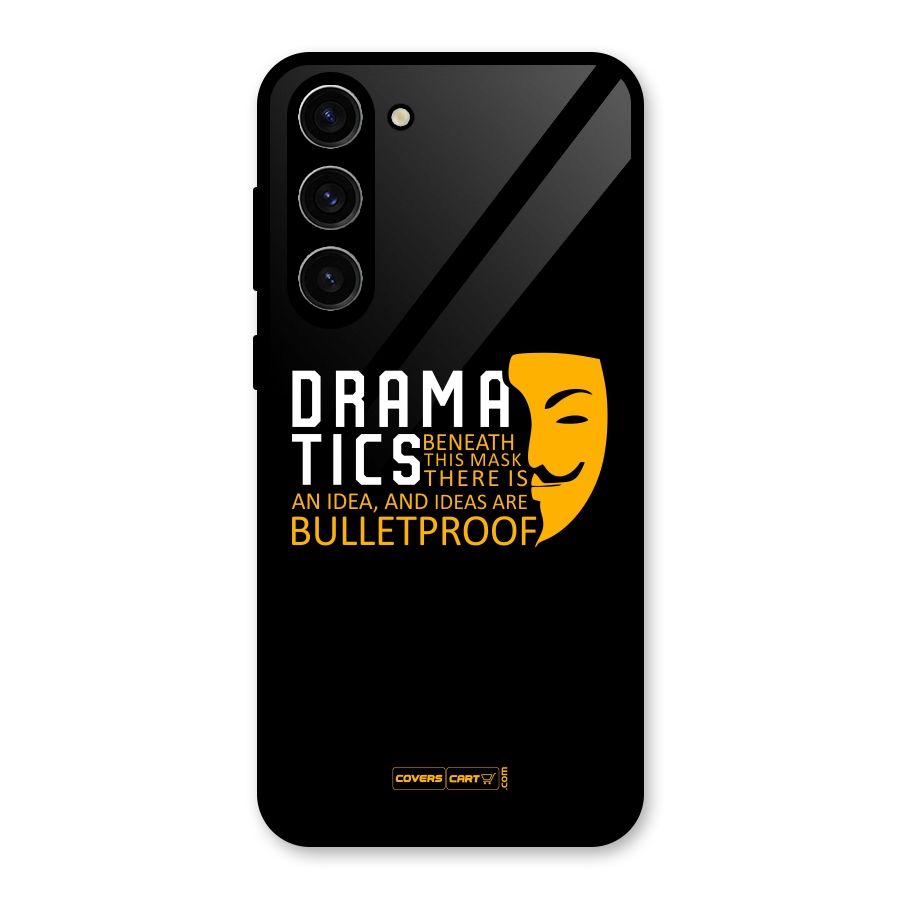 Dramatics Glass Back Case for Galaxy S23 Plus