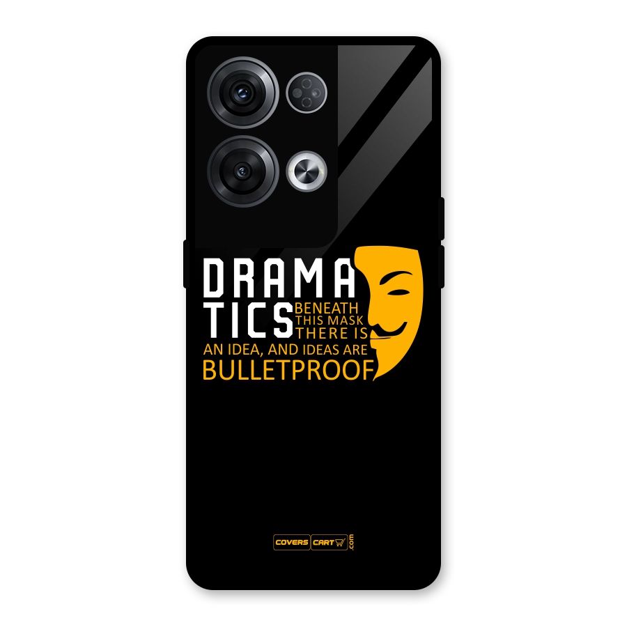 Dramatics Glass Back Case for Oppo Reno8 Pro 5G