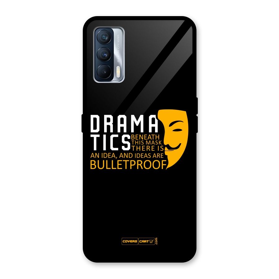 Dramatics Glass Back Case for Realme X7