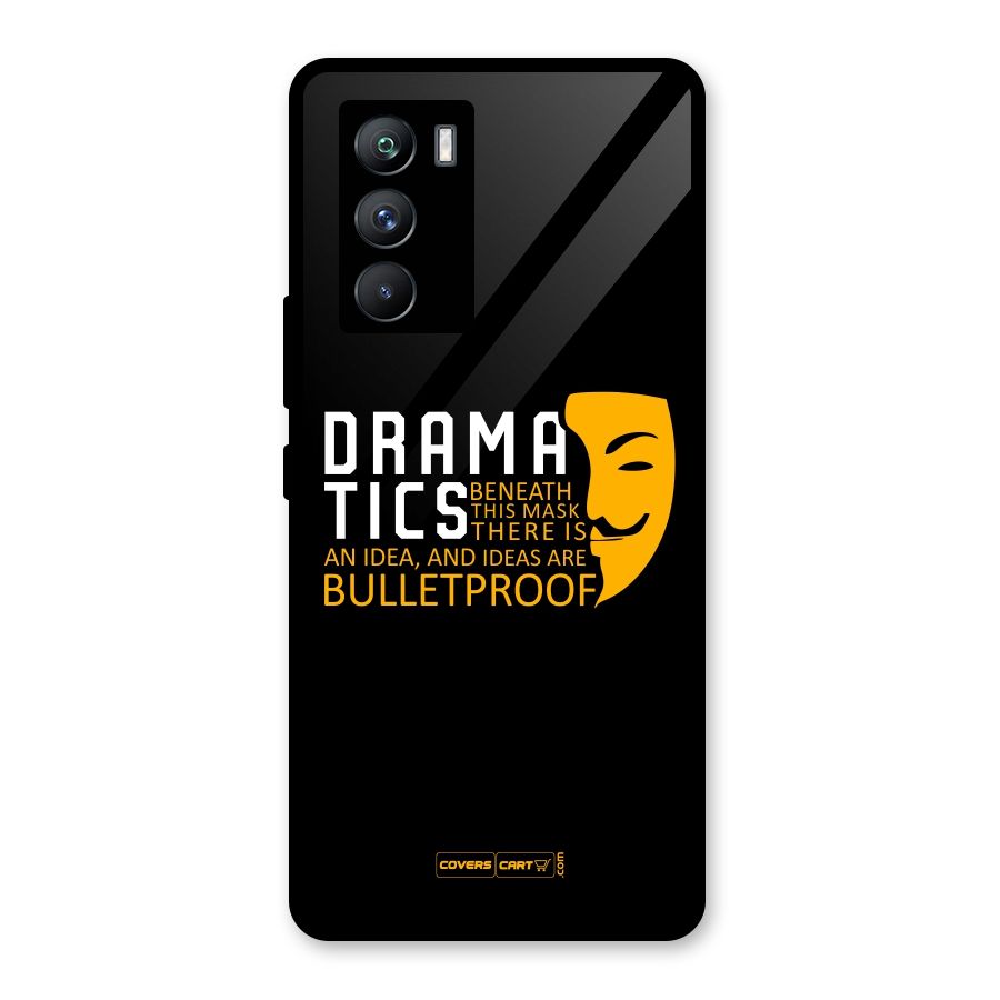 Dramatics Glass Back Case for Vivo iQOO 9 SE
