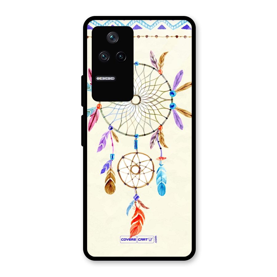 Dream Catcher Glass Back Case for Poco F4 5G