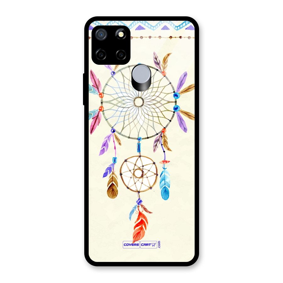 Dream Catcher Glass Back Case for Realme C15