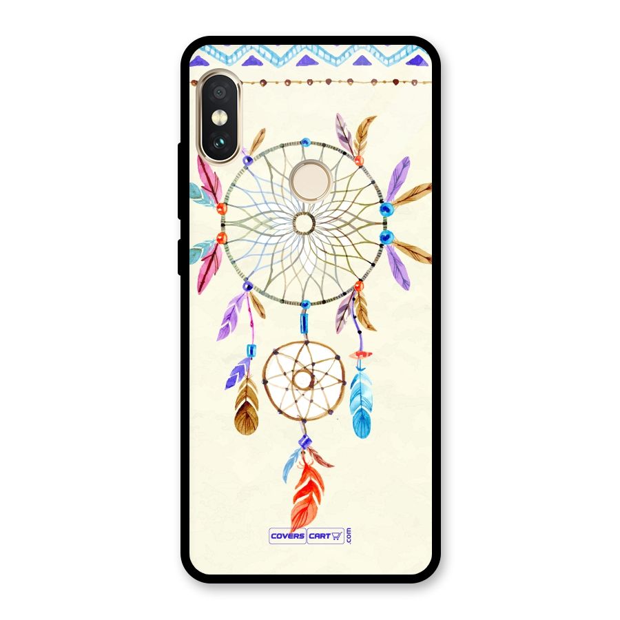 Dream Catcher Glass Back Case for Redmi Note 5 Pro