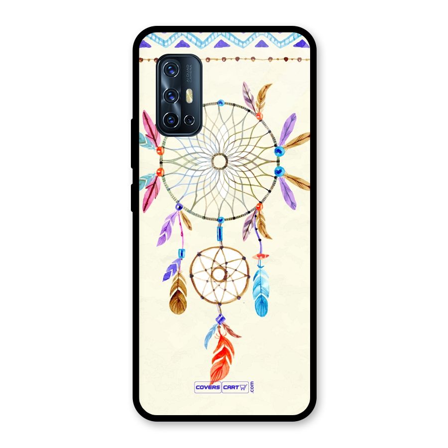 Dream Catcher Glass Back Case for Vivo V17
