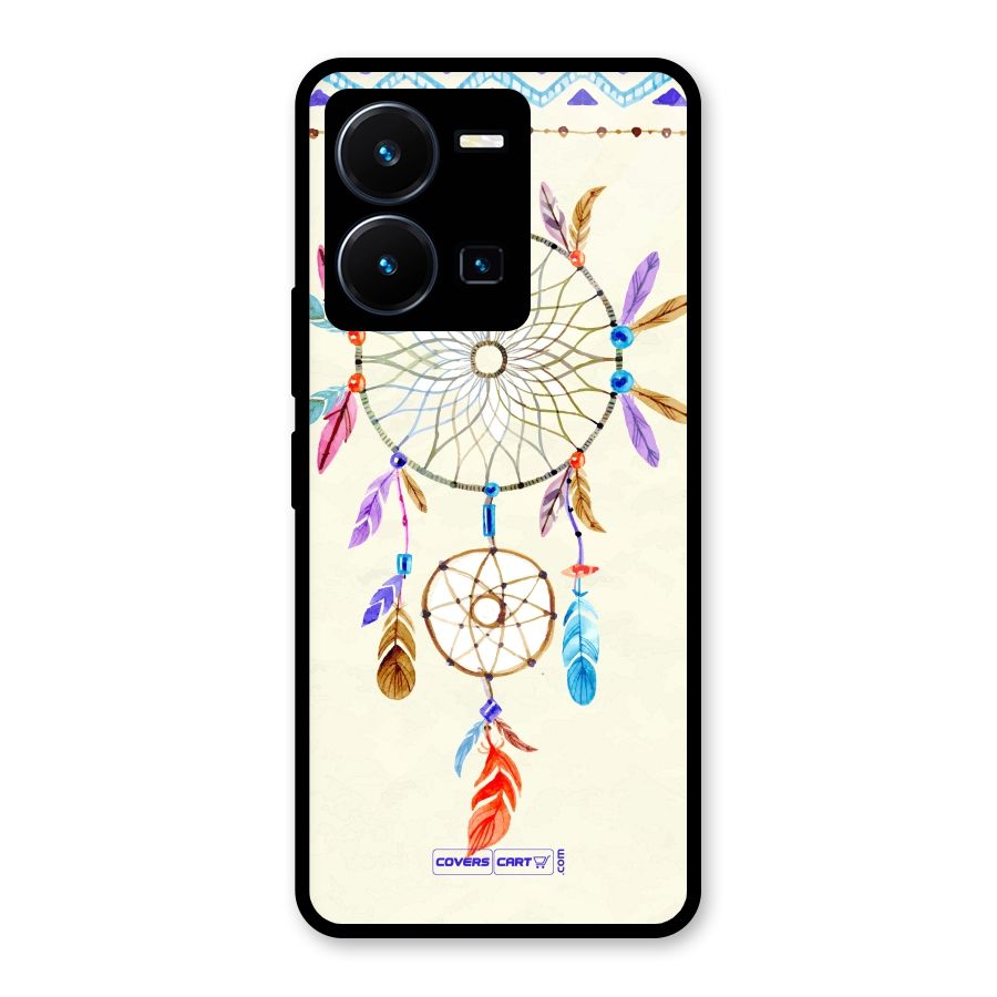 Dream Catcher Glass Back Case for Vivo Y35