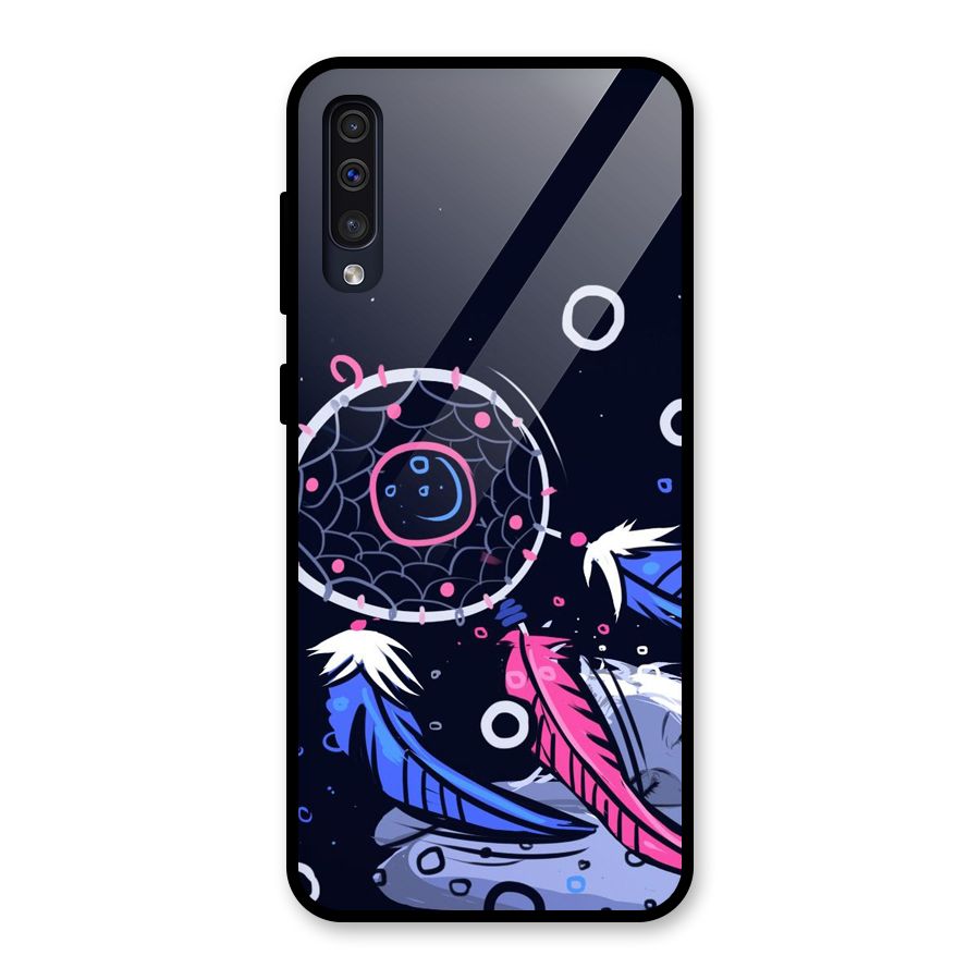 Dream Catcher Minimal Glass Back Case for Galaxy A30s
