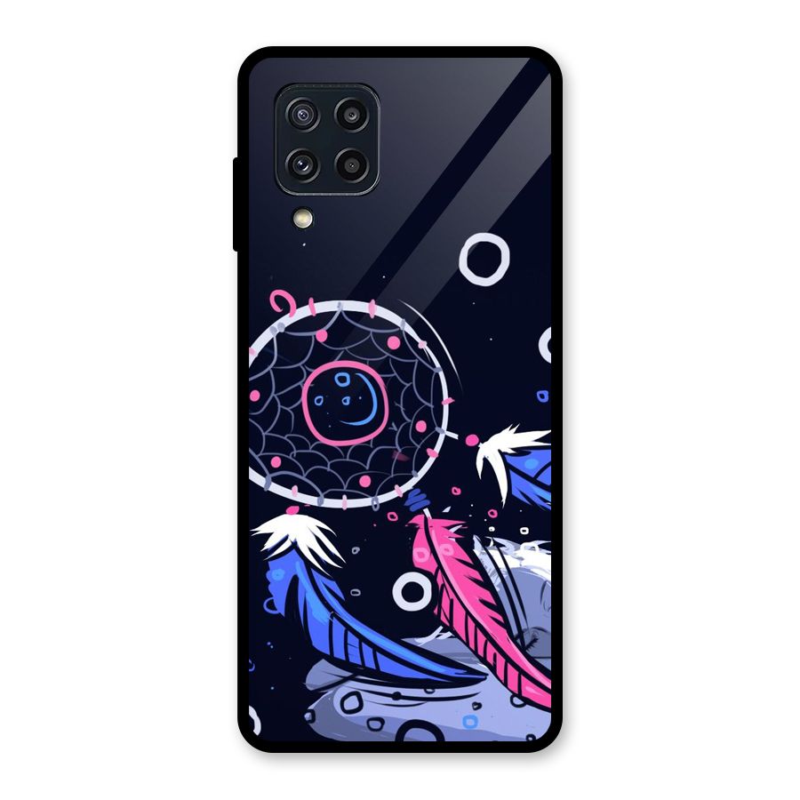 Dream Catcher Minimal Glass Back Case for Galaxy M32