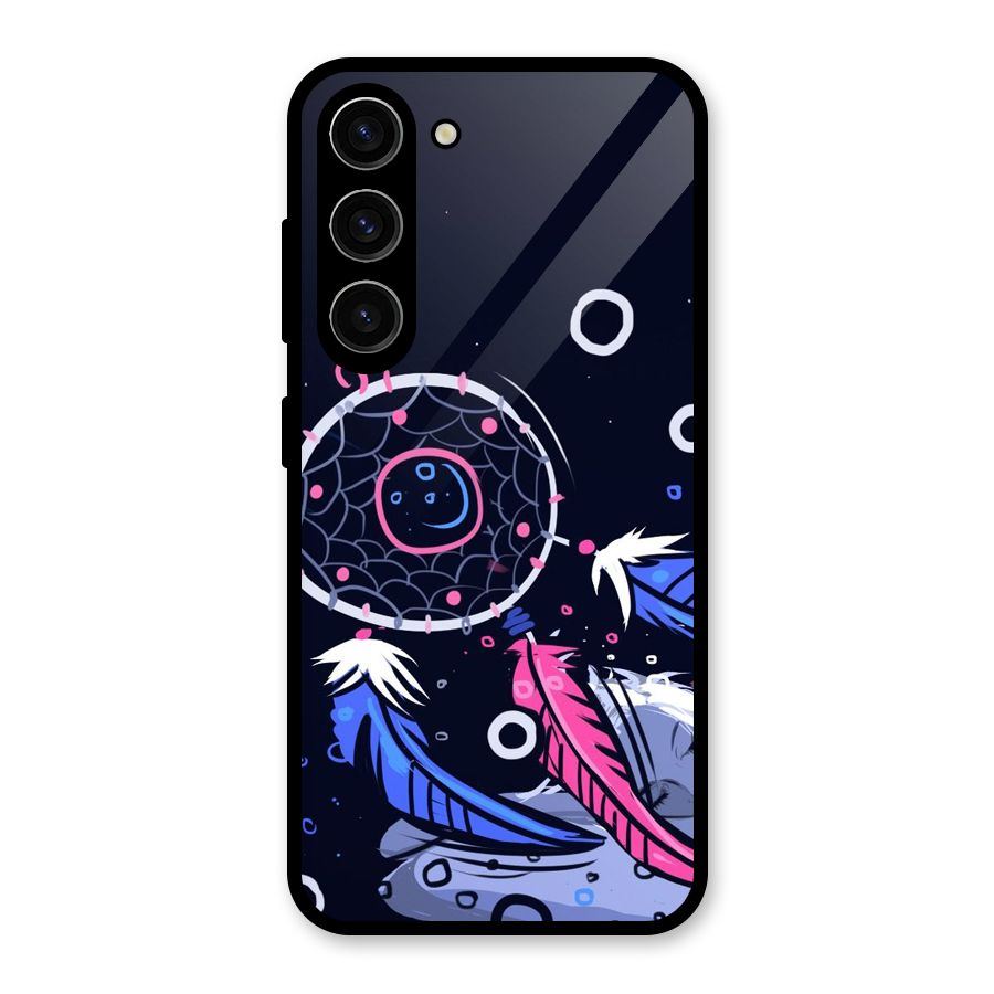 Dream Catcher Minimal Glass Back Case for Galaxy S23
