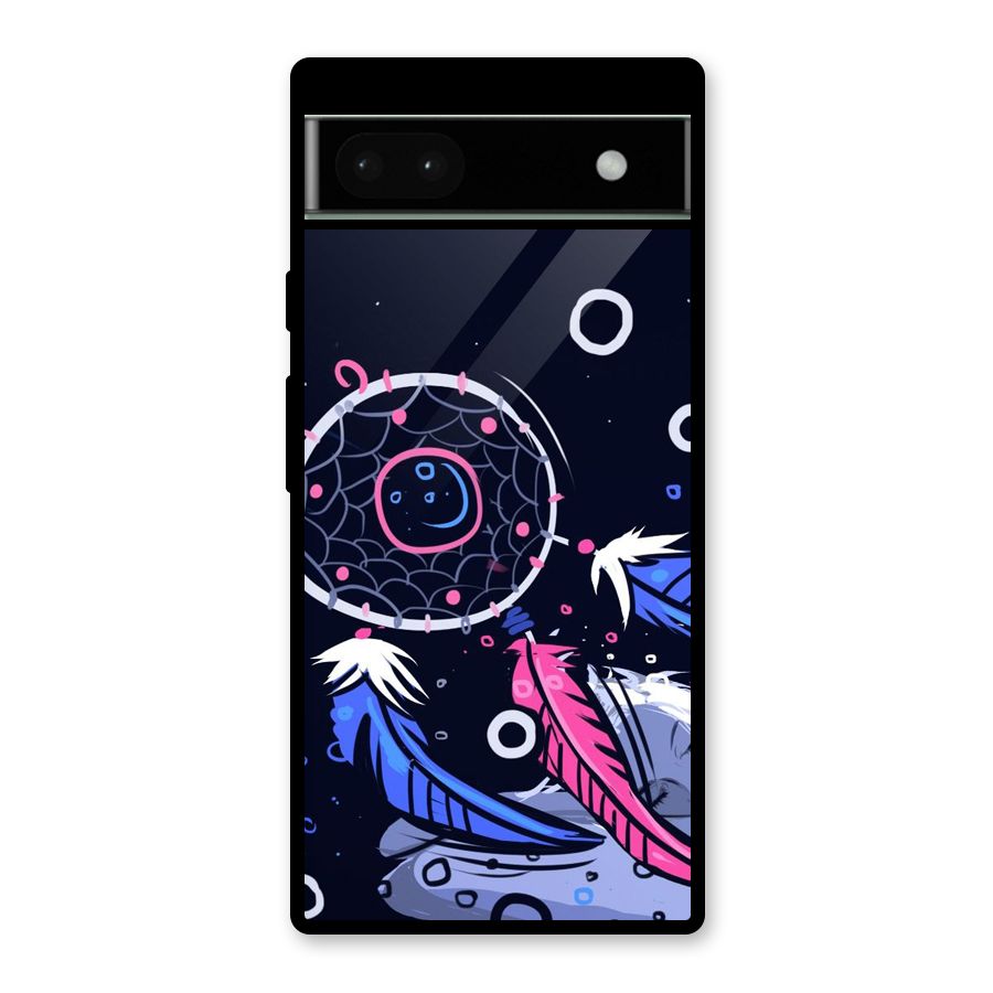 Dream Catcher Minimal Glass Back Case for Google Pixel 6a