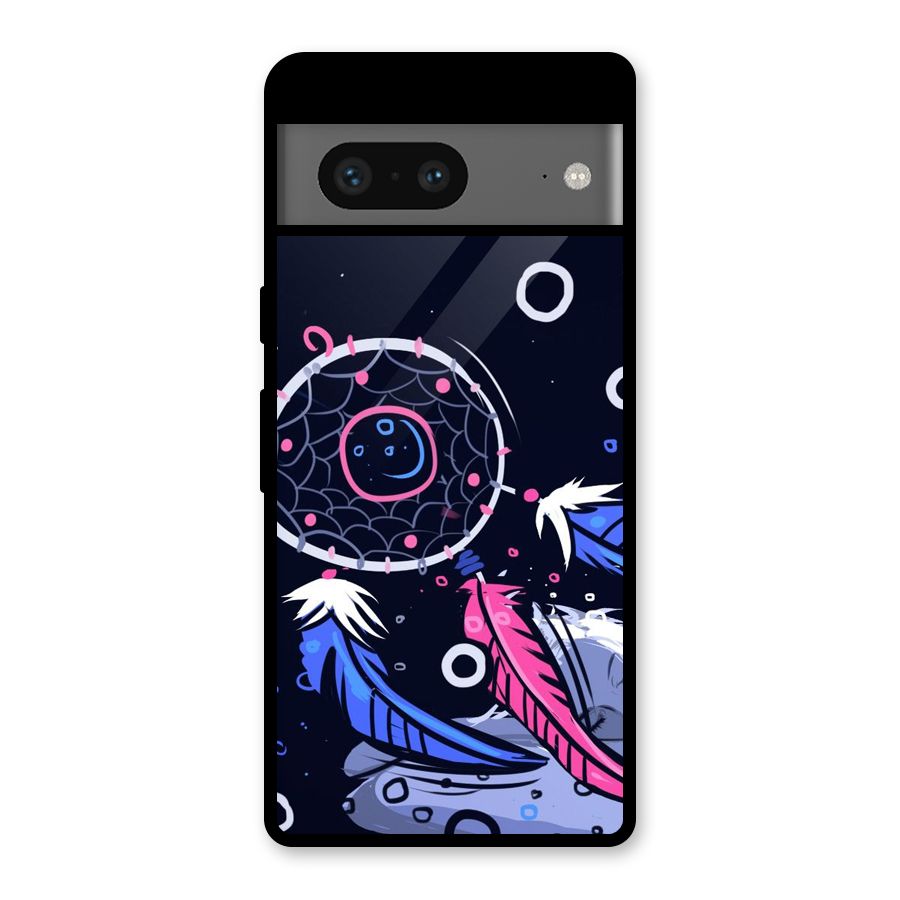 Dream Catcher Minimal Glass Back Case for Google Pixel 7