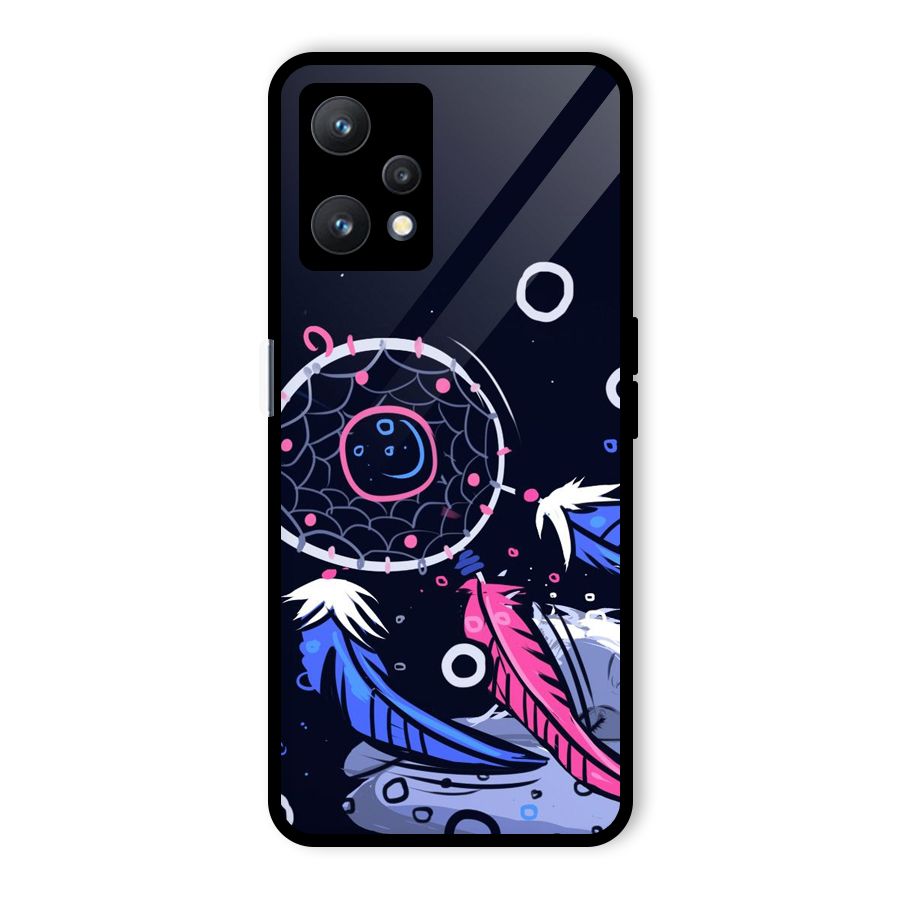 Dream Catcher Minimal Glass Back Case for Realme 9 Pro 5G