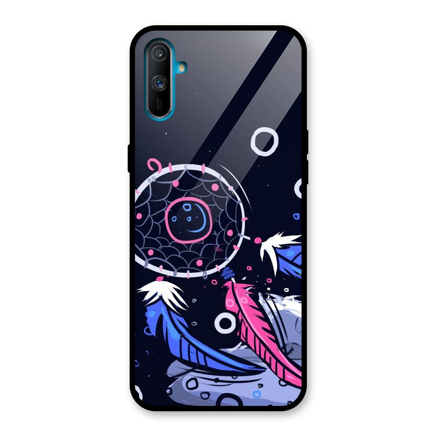 Dream Catcher Minimal Glass Back Case for Realme C3