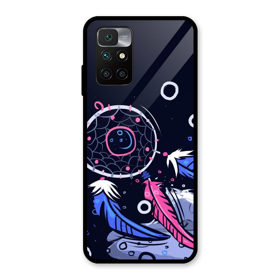 Dream Catcher Minimal Glass Back Case for Redmi 10 Prime