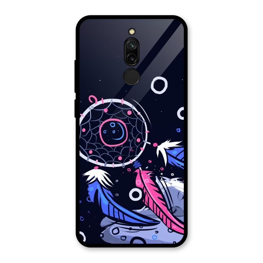Dream Catcher Minimal Glass Back Case for Redmi 8