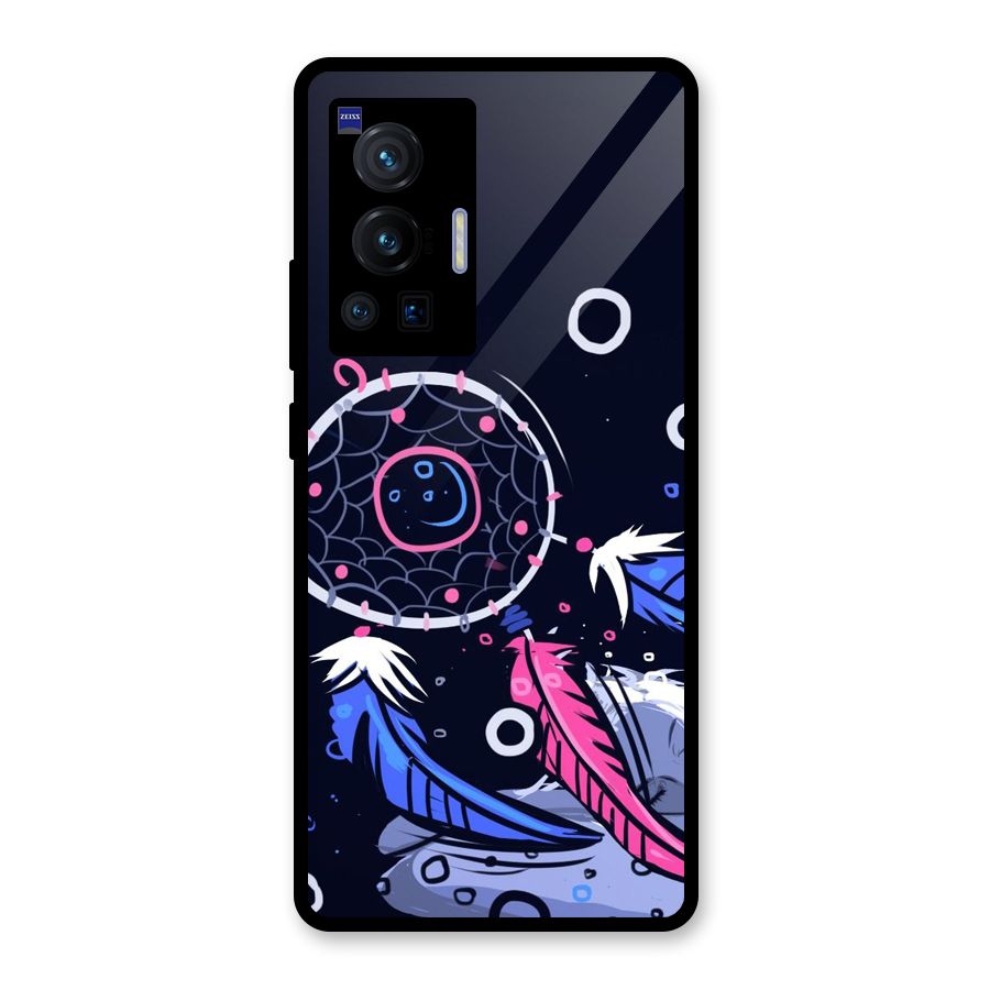 Dream Catcher Minimal Glass Back Case for Vivo X70 Pro