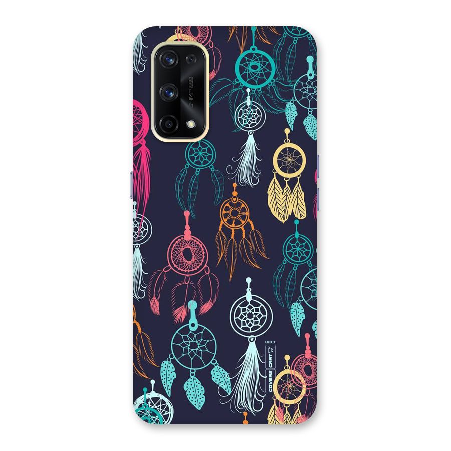 Dream Catcher Pattern Glass Back Case for Realme X7 Pro