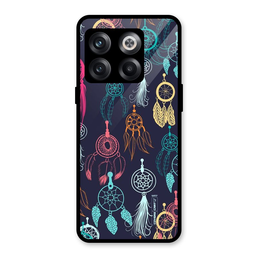 Dream Catcher Pattern Glass Back Case for OnePlus 10T