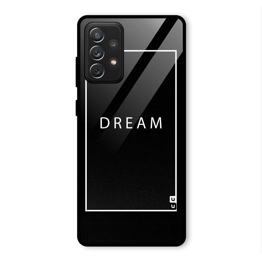 Dream Classic Glass Back Case for Galaxy A72