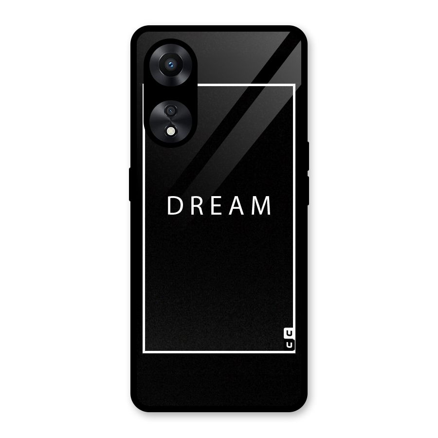 Dream Classic Glass Back Case for Oppo A78
