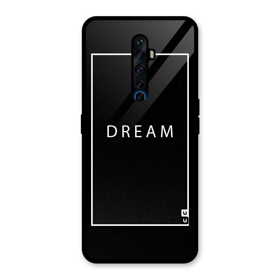 Dream Classic Glass Back Case for Oppo Reno2 F