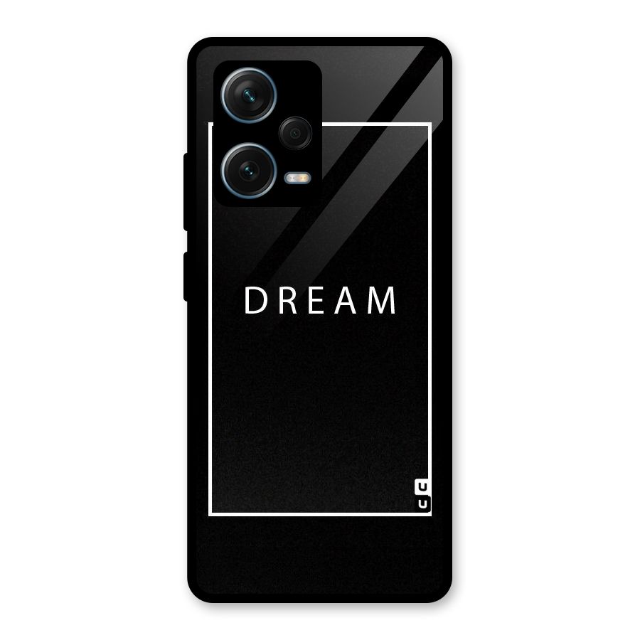 Dream Classic Glass Back Case for Redmi Note 12 Pro Plus 5G