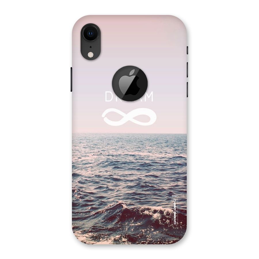 Dream Infinity Back Case for iPhone XR Logo Cut