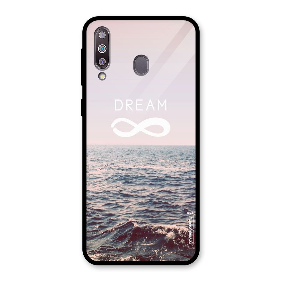 Dream Infinity Glass Back Case for Galaxy M30