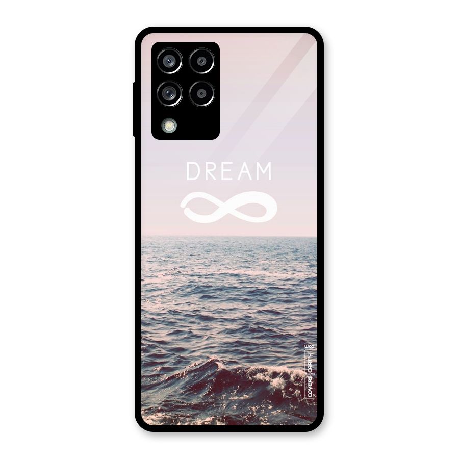 Dream Infinity Glass Back Case for Galaxy M53 5G
