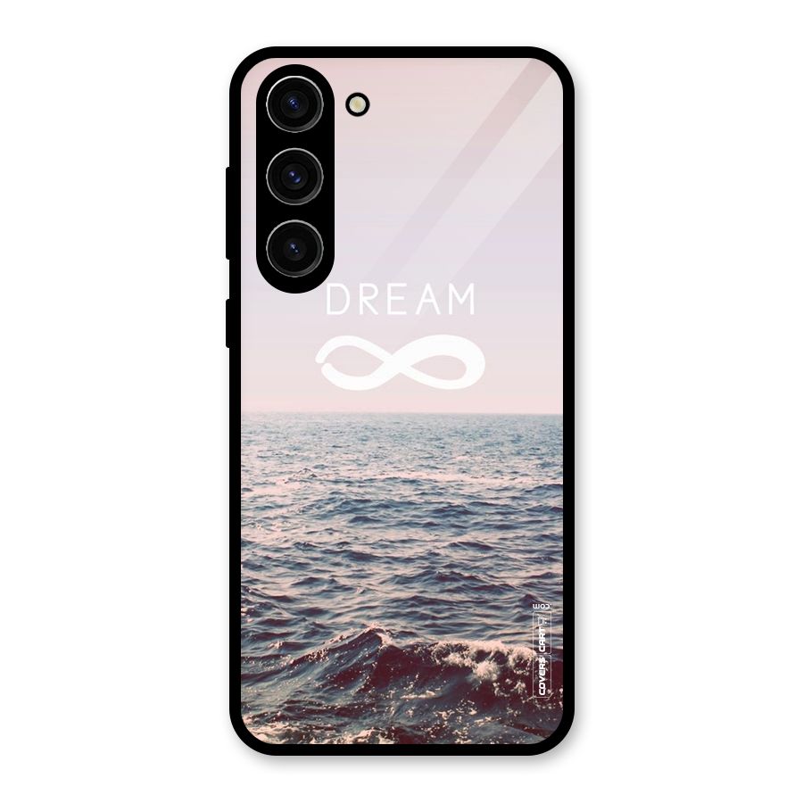 Dream Infinity Glass Back Case for Galaxy S23 Plus