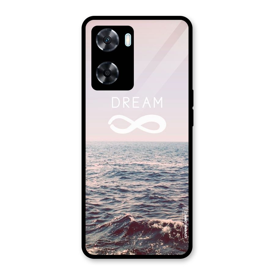 Dream Infinity Glass Back Case for Oppo A77