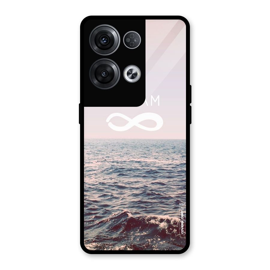 Dream Infinity Glass Back Case for Oppo Reno8 Pro 5G