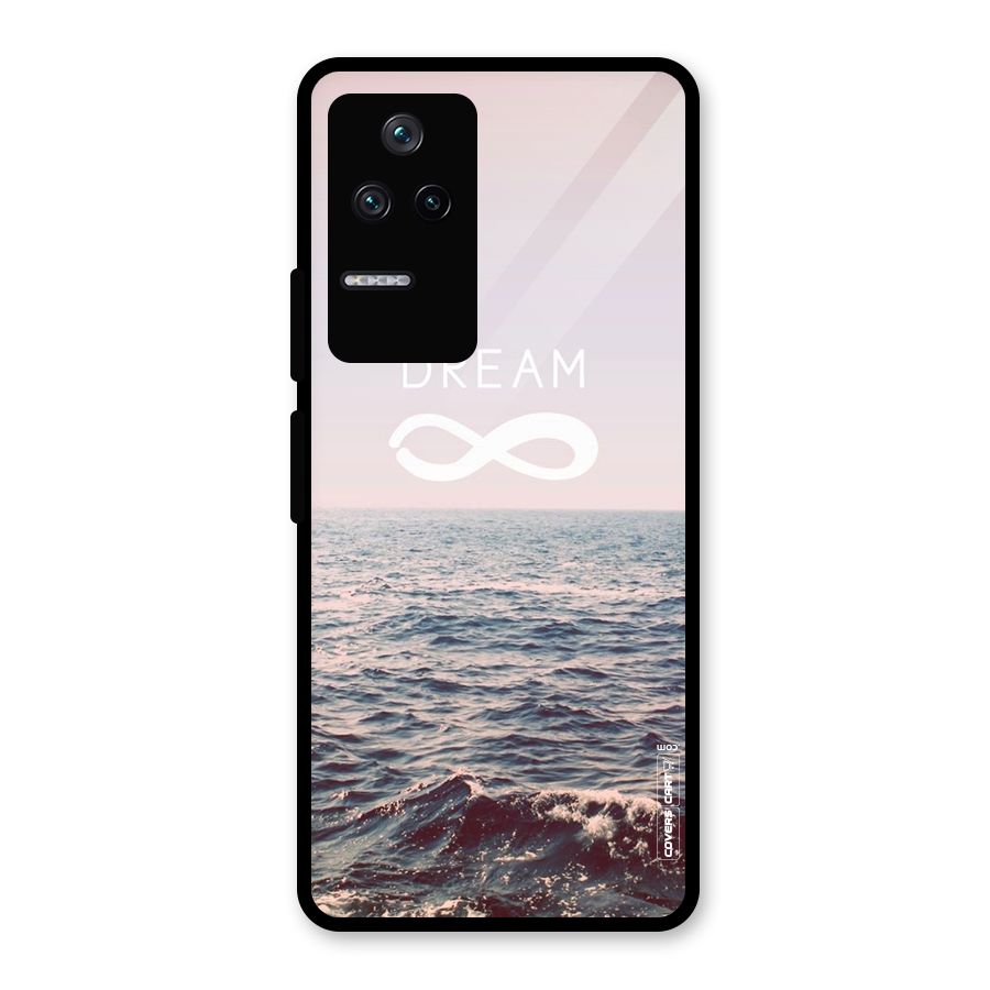 Dream Infinity Glass Back Case for Poco F4 5G
