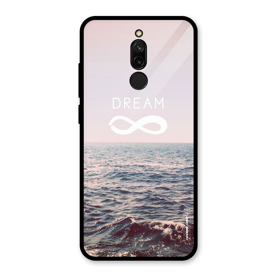 Dream Infinity Glass Back Case for Redmi 8