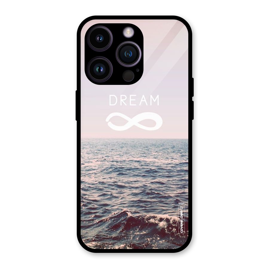 Dream Infinity Glass Back Case for iPhone 14 Pro