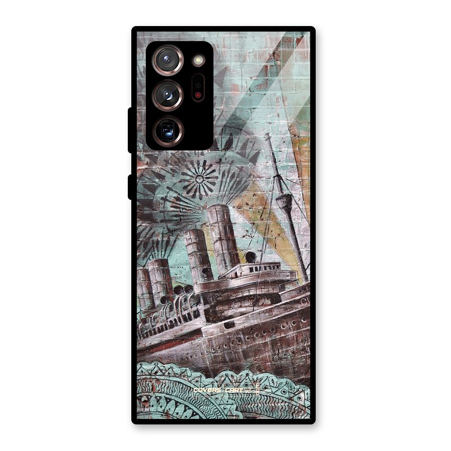 Dream Ship Glass Back Case for Galaxy Note 20 Ultra 5G