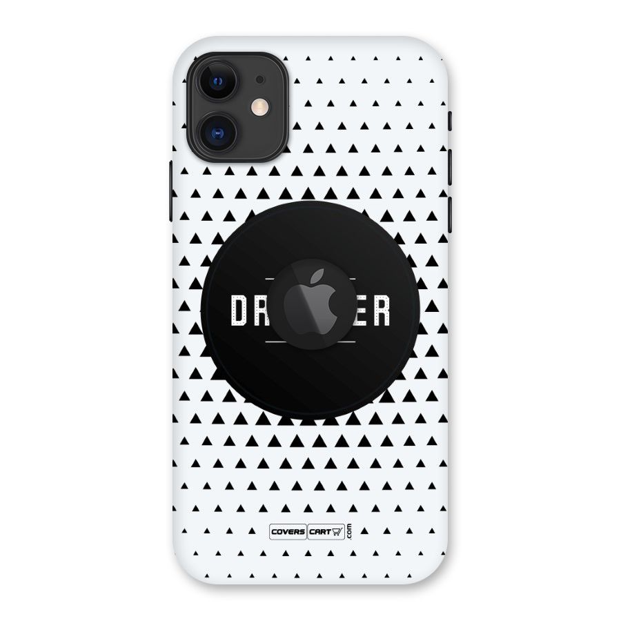 Dreamer Minimalist Back Case for iPhone 11 Logo Cut