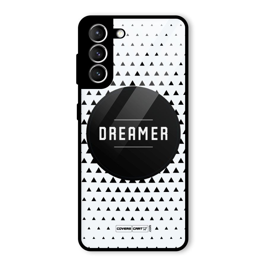Dreamer Minimalist Glass Back Case for Galaxy S21 5G