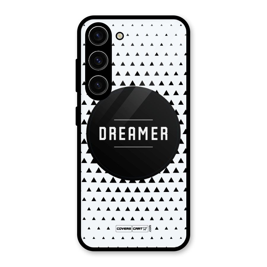 Dreamer Minimalist Glass Back Case for Galaxy S23