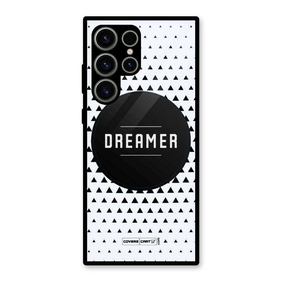 Dreamer Minimalist Glass Back Case for Galaxy S23 Ultra