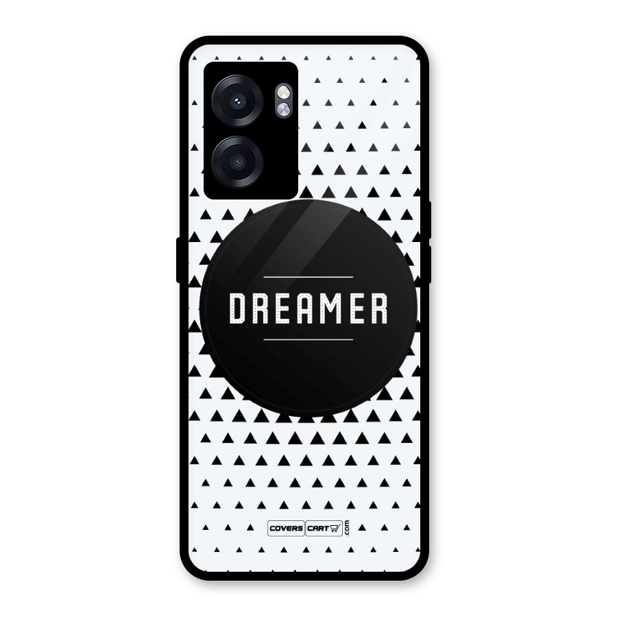 Dreamer Minimalist Glass Back Case for Oppo K10 (5G)