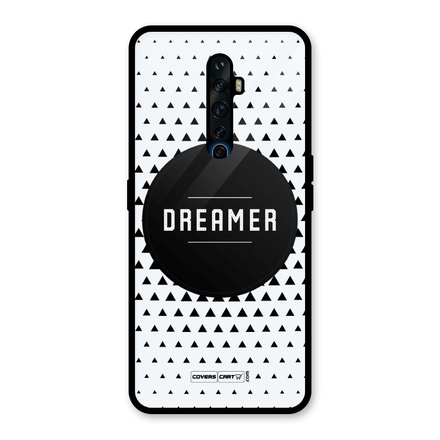 Dreamer Minimalist Glass Back Case for Oppo Reno2 Z