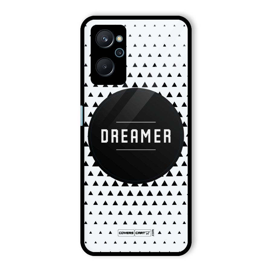 Dreamer Minimalist Glass Back Case for Realme 9i