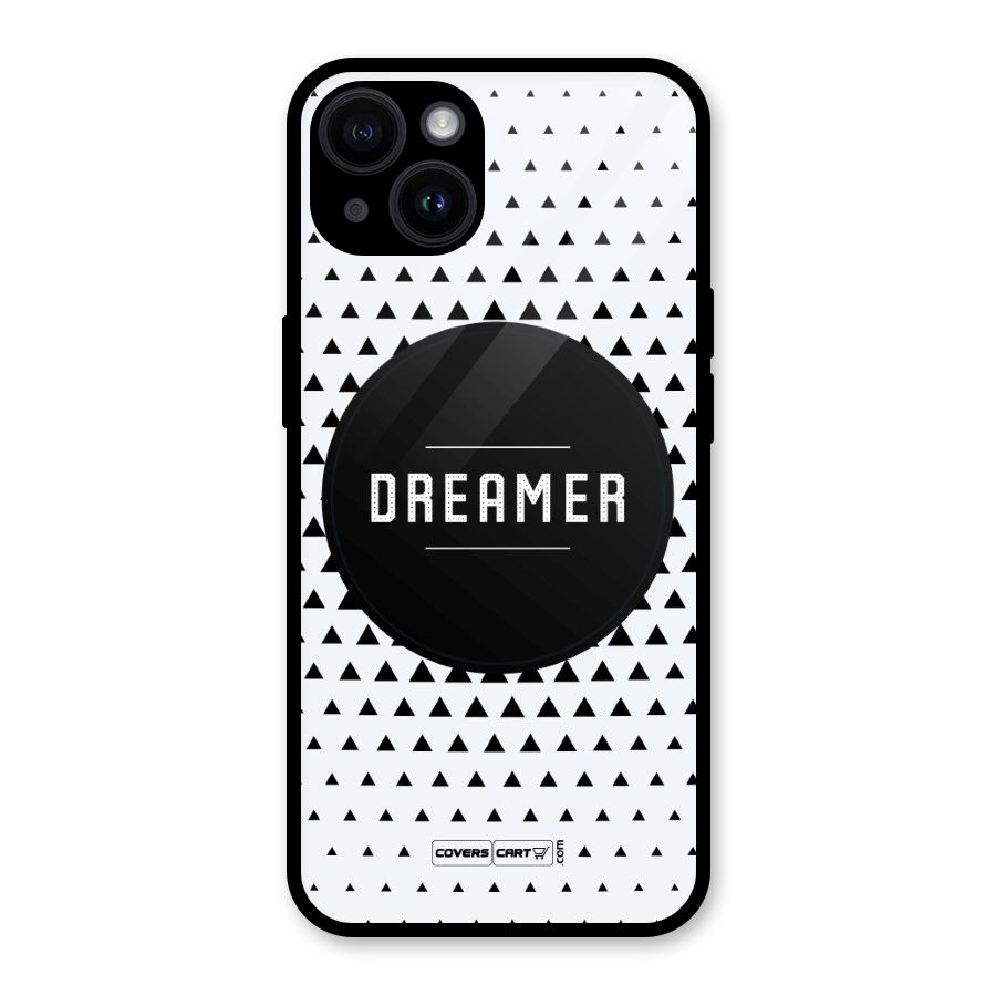 Dreamer Minimalist Glass Back Case for iPhone 14