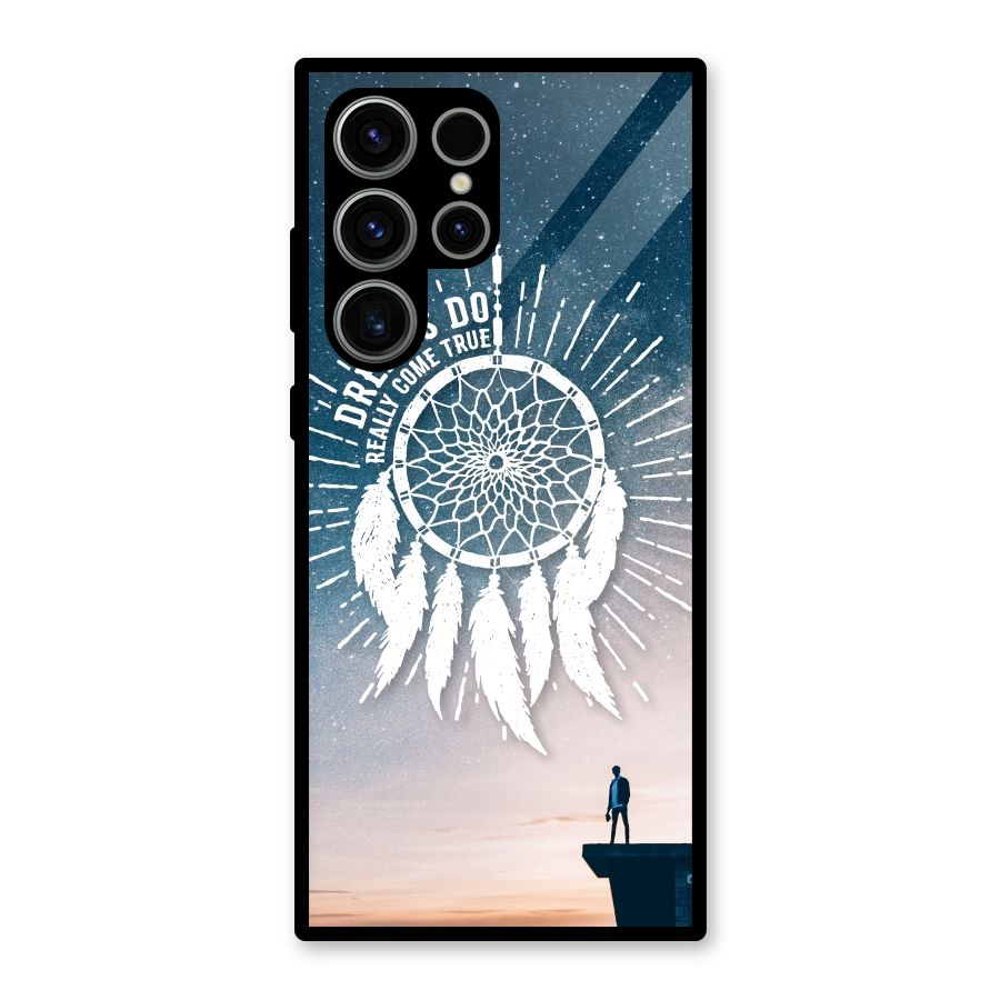 Dreams Do Come True Glass Back Case for Galaxy S23 Ultra